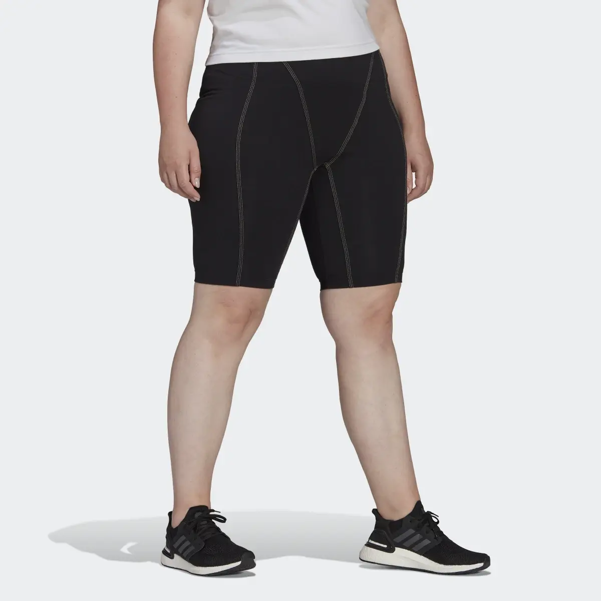 Adidas Sportswear SuperHer Shorts (Plus Size). 3