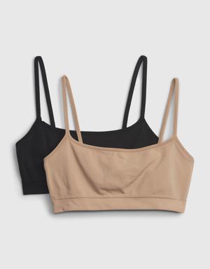 Seamless Scoop Bralette (2-Pack) multi