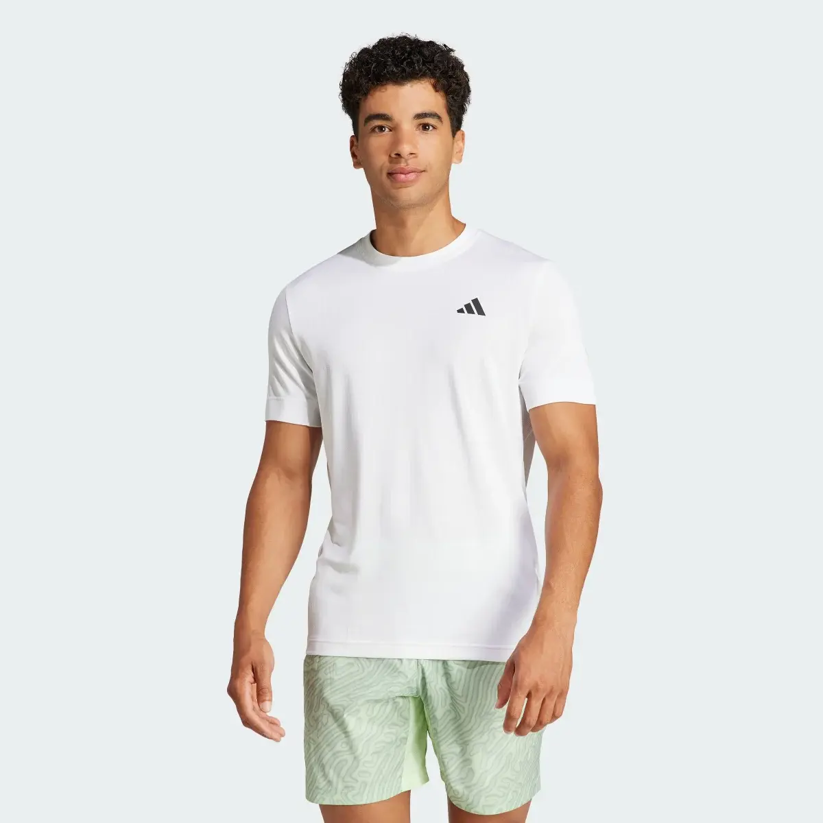 Adidas T-shirt da tennis FreeLift. 2