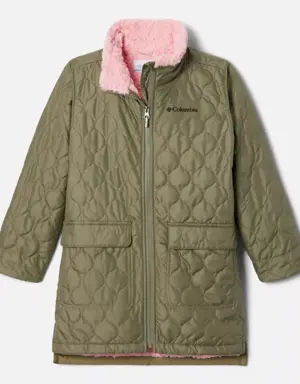 Girls' Bella Plush™ Novelty Sherpa Quilted Jacket
