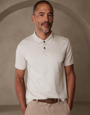 Banana Republic Luxury-Touch Performance Polo beige