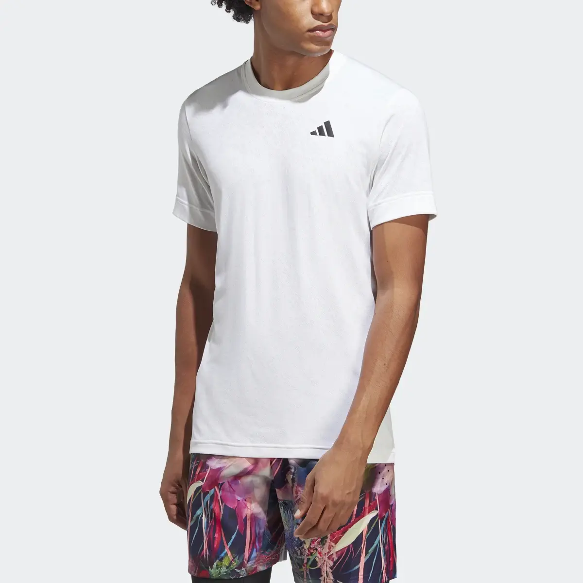 Adidas T-shirt da tennis FreeLift. 1