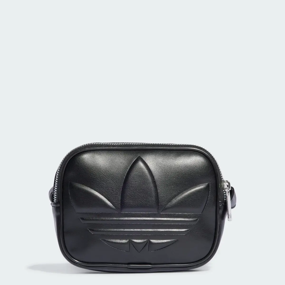 Adidas Borsa Polyurethane Embossed Trefoil Mini Airliner. 1