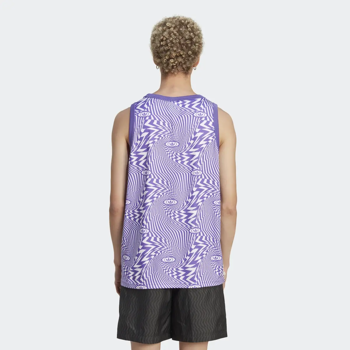 Adidas Rekive Allover Print Tank Top. 3