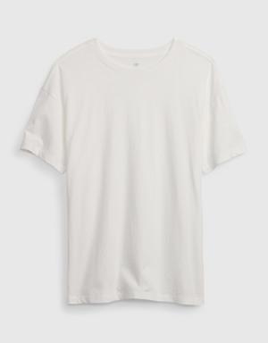 Gap Kids Organic Cotton Tunic T-Shirt white