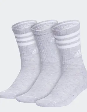 Adidas Cushioned 3-Stripes Crew Socks 3-Pack