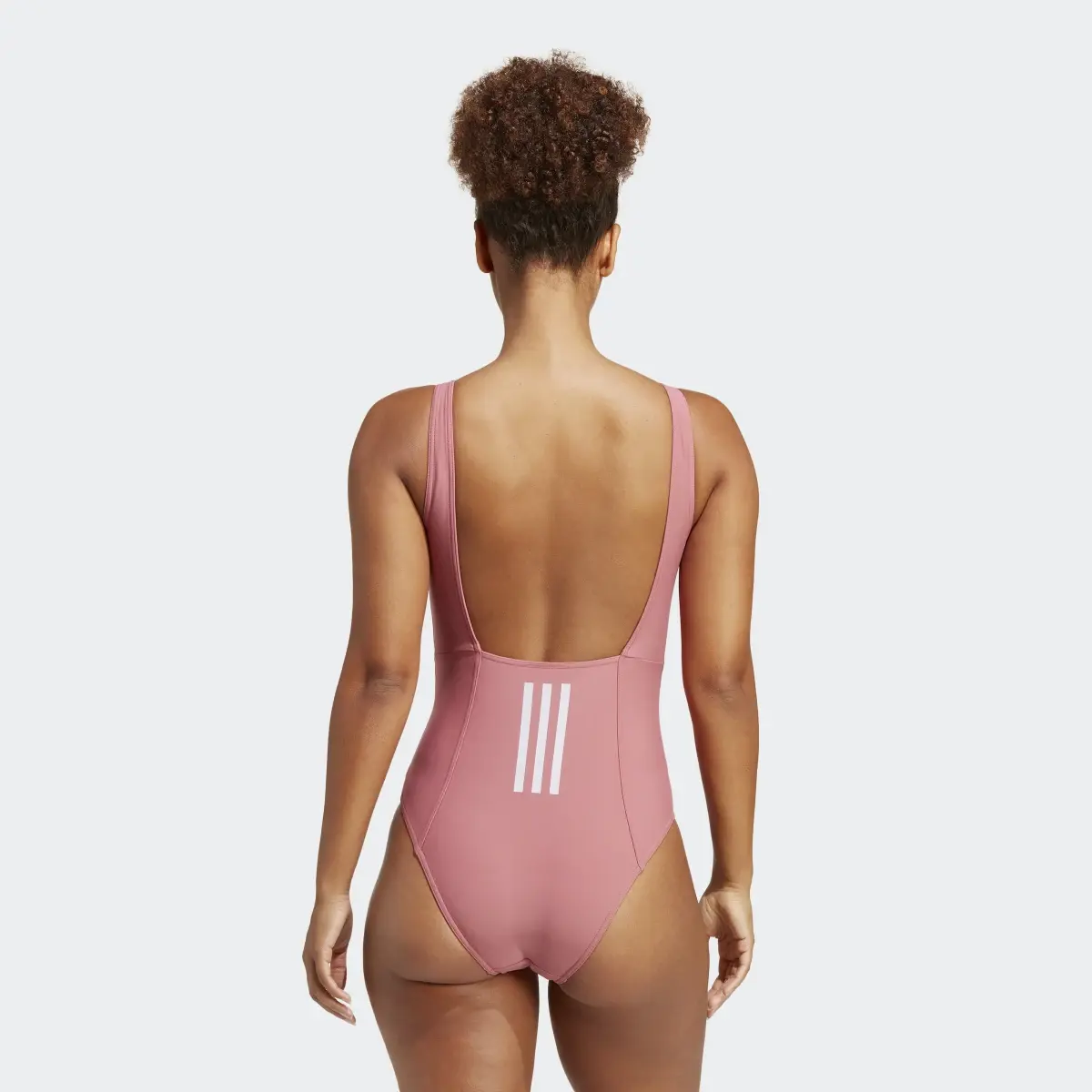 Adidas Iconisea 3-Stripes Swimsuit. 3