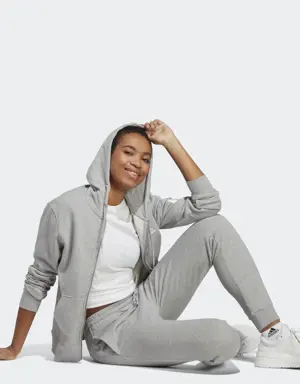 Adidas Pantaloni Essentials Linear French Terry Cuffed. 3