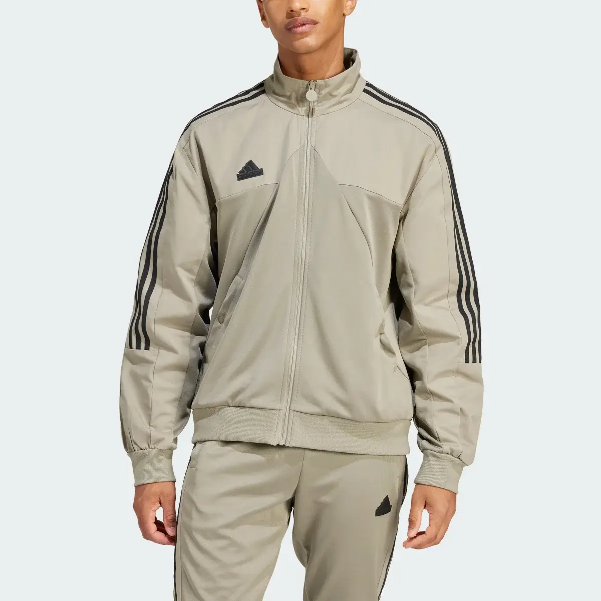 Adidas Veste de survêtement mélange de matières Tiro. 1