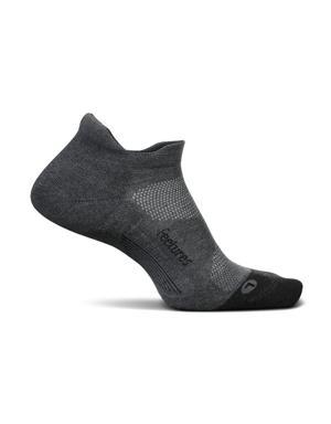 Elite Max Cushion No Show Tab by Feetures&#174 gray