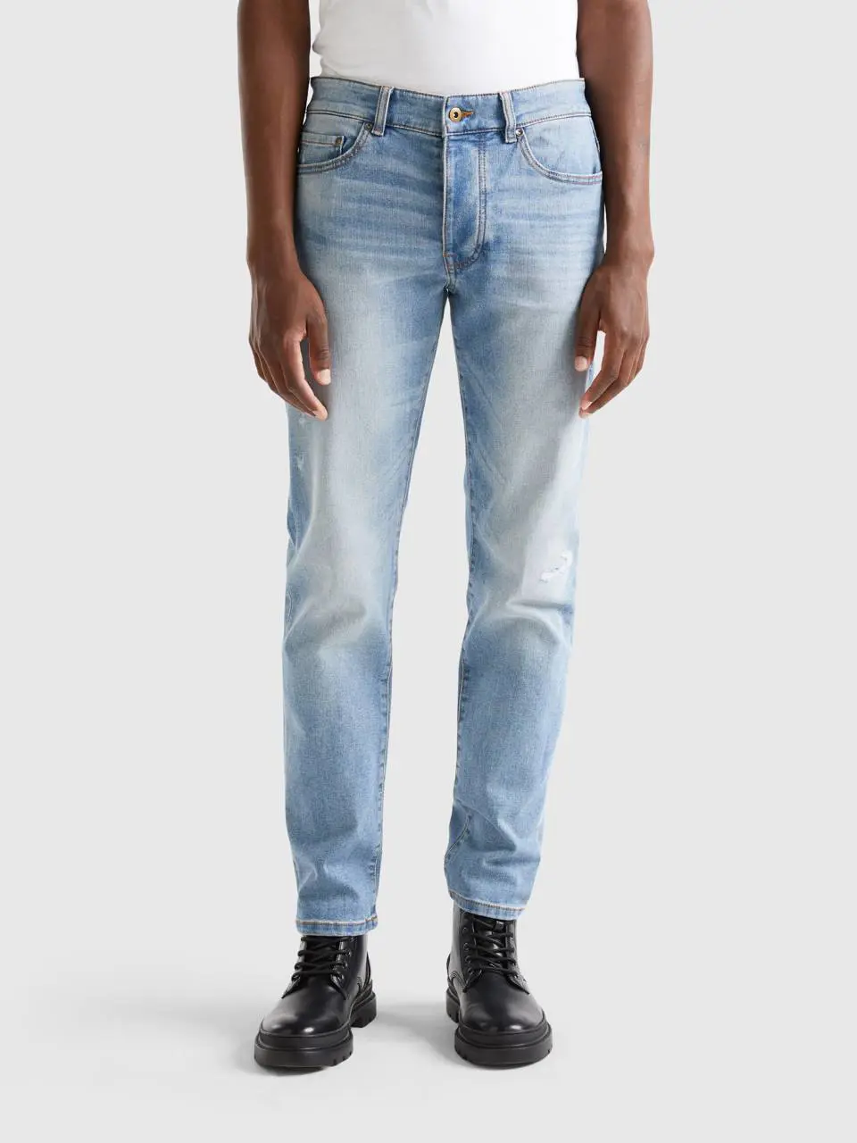 Benetton slim fit jeans. 1
