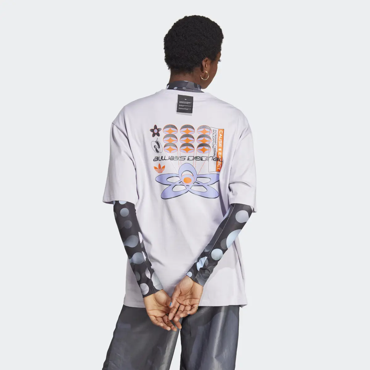 Adidas Always Original Graphic Loose Tee. 3