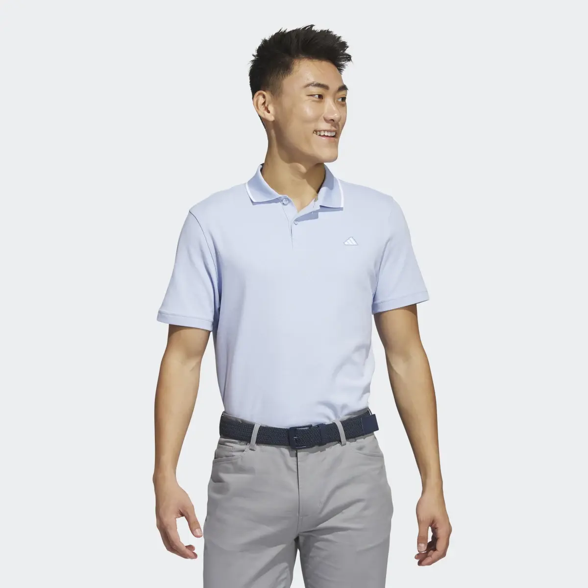 Adidas Go-To Piqué Golf Polo Shirt. 2