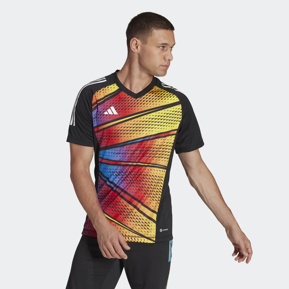 Adidas Tiro 23 Pro Short Sleeve Graphic Jersey. 2