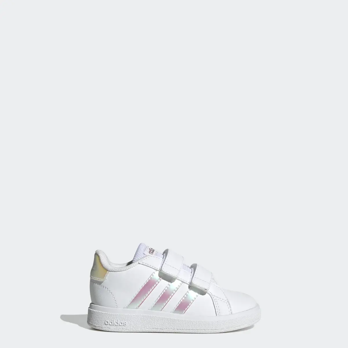 Adidas Grand Court Lifestyle Court Hook and Loop Shoes. 1