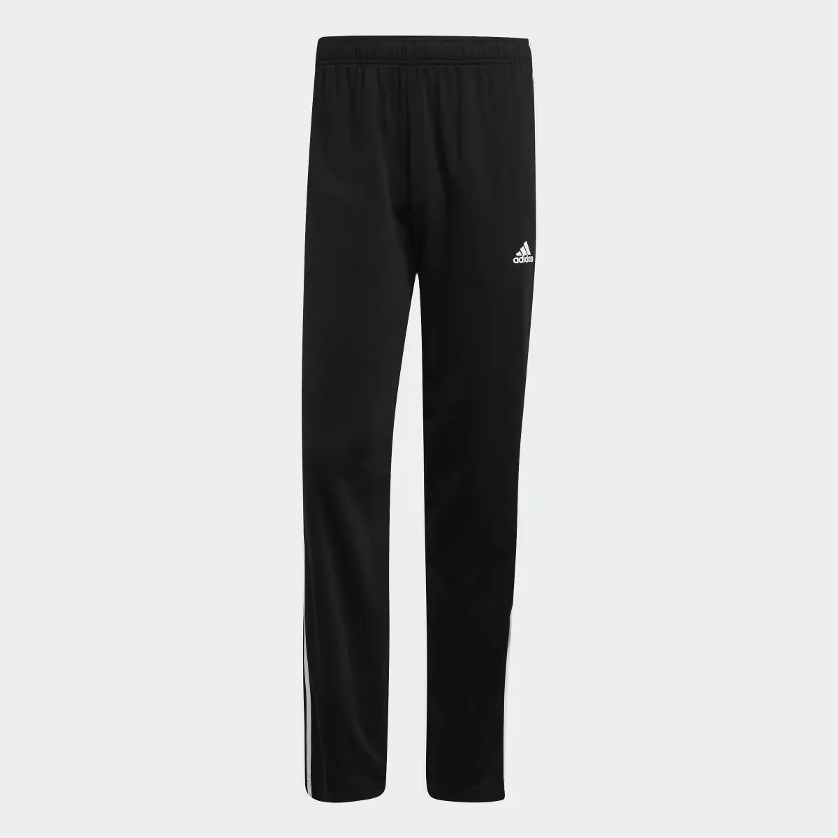 Adidas Primegreen Essentials Warm-Up Open Hem 3-Stripes Track Pants. 1