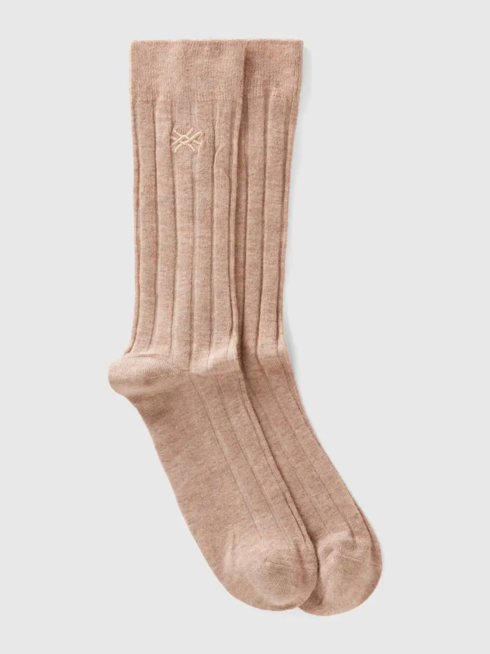 Benetton socks in cashmere blend. 1