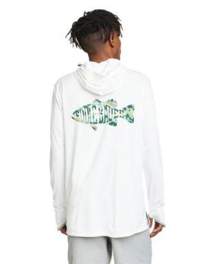 Men's Solarfoil® Long-Sleeve Camo Fish Pullover Hoodie
