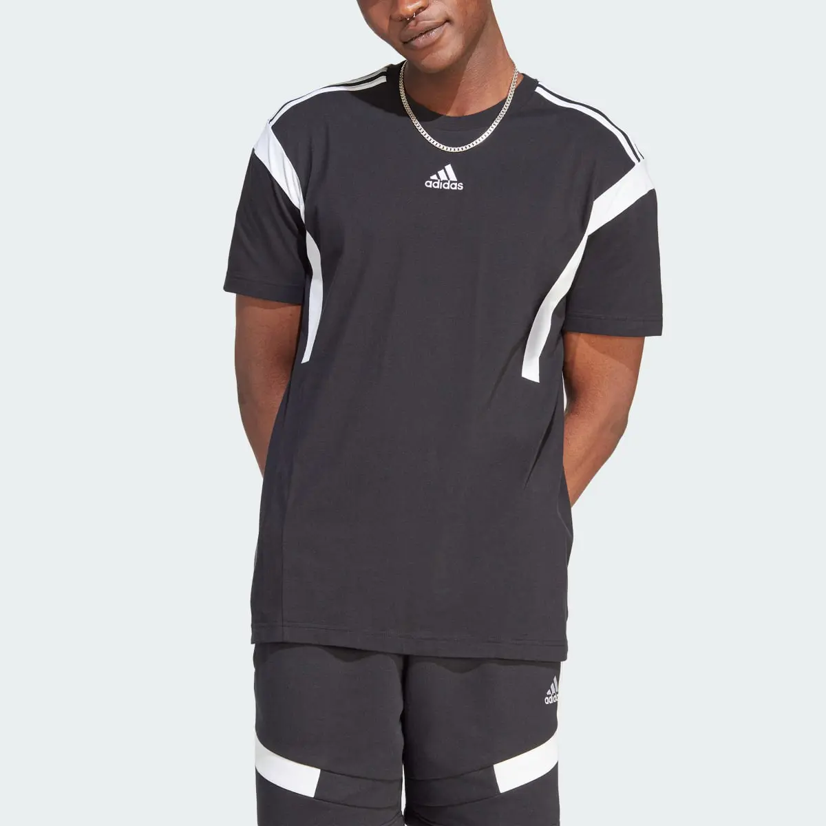 Adidas Colorblock Tee. 1