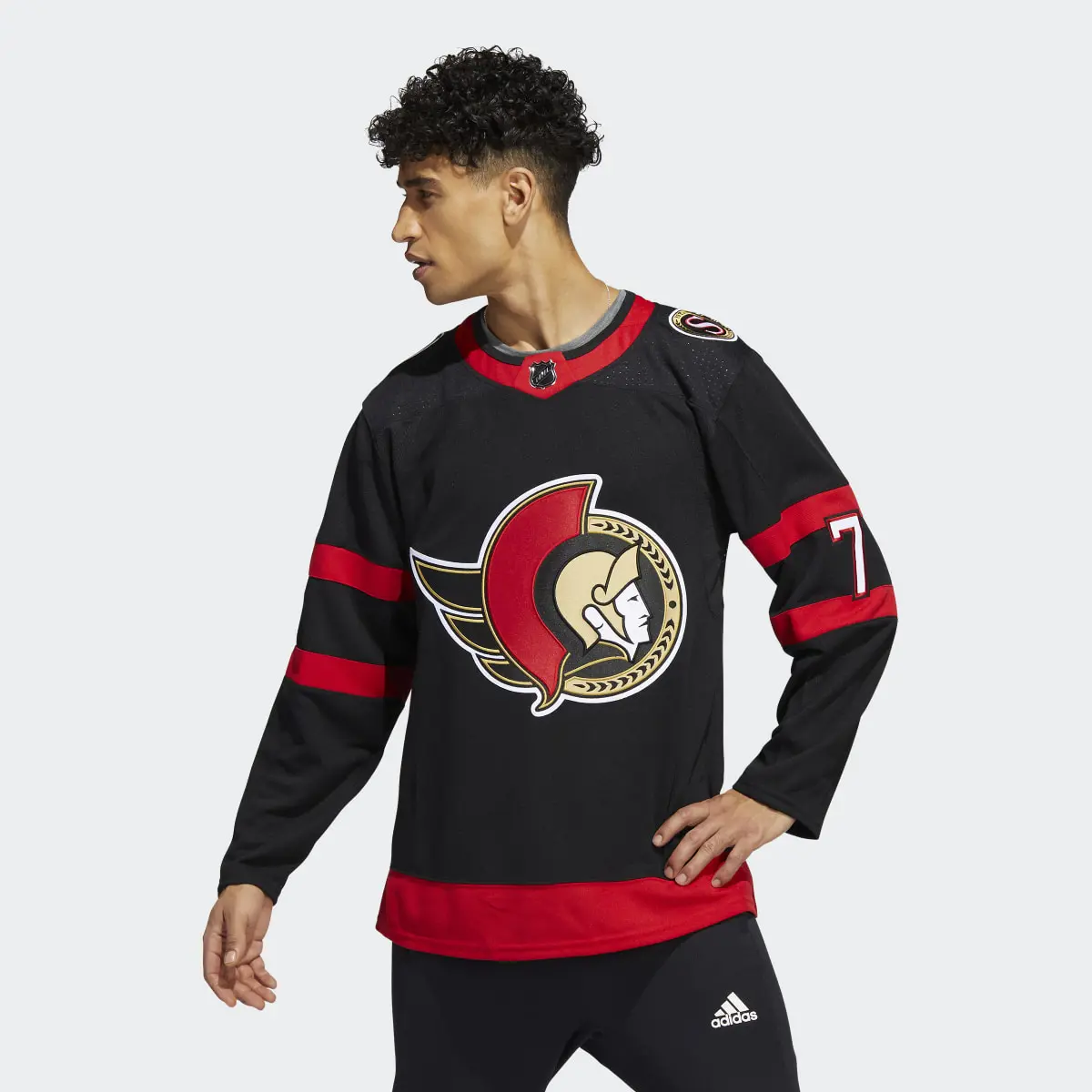 Adidas Senators Brady Tkachuk Home Authentic Jersey. 2