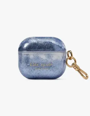 Patio Tile Liquid Glitter Airpods Case