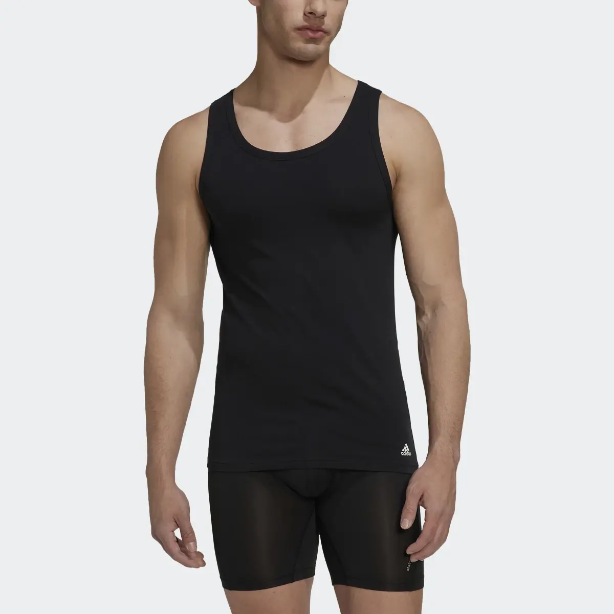 Adidas Camisola de Alças de Algodão Active Core. 1