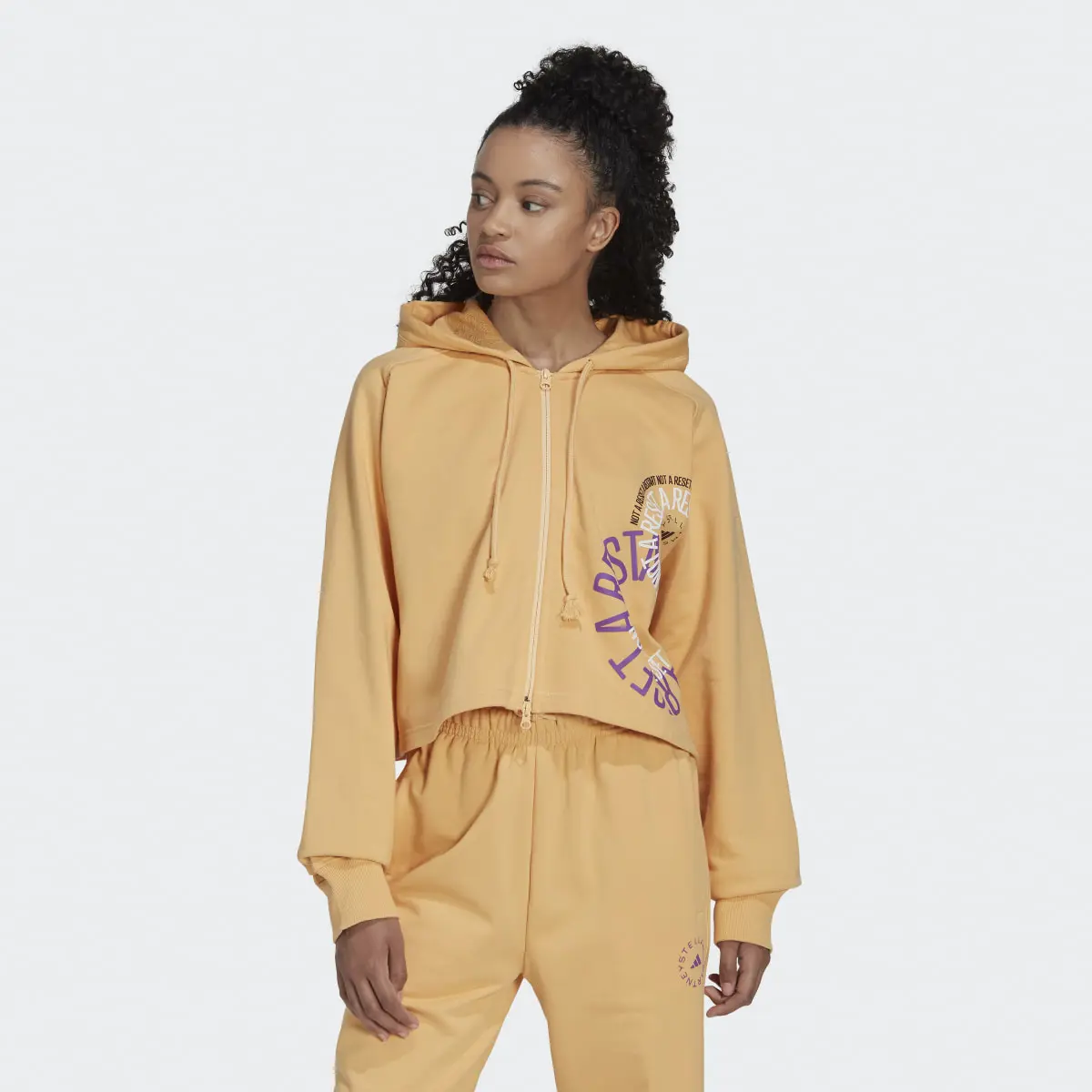 Adidas by Stella McCartney Cropped Hoodie. 2