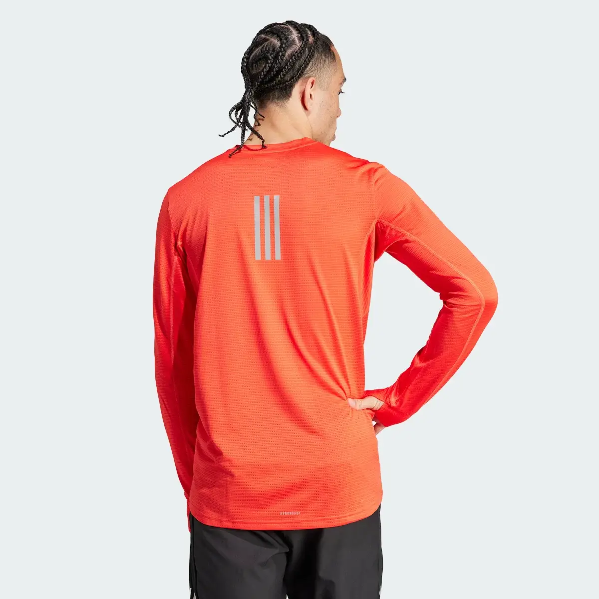 Adidas Own the Run Long Sleeve Tee. 3