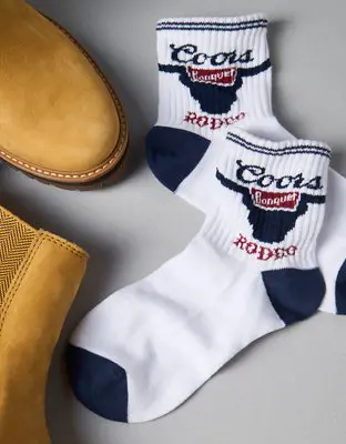American Eagle Coors Rodeo Boyfriend Sock. 2