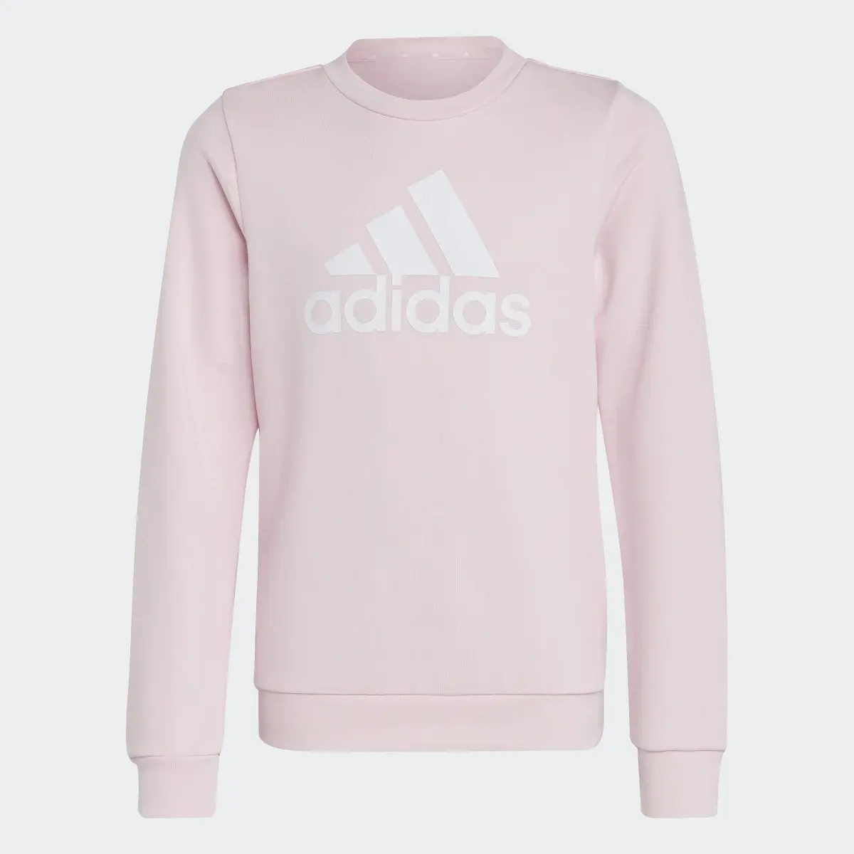 Adidas Essentials Big Logo Cotton Sweatshirt. 1