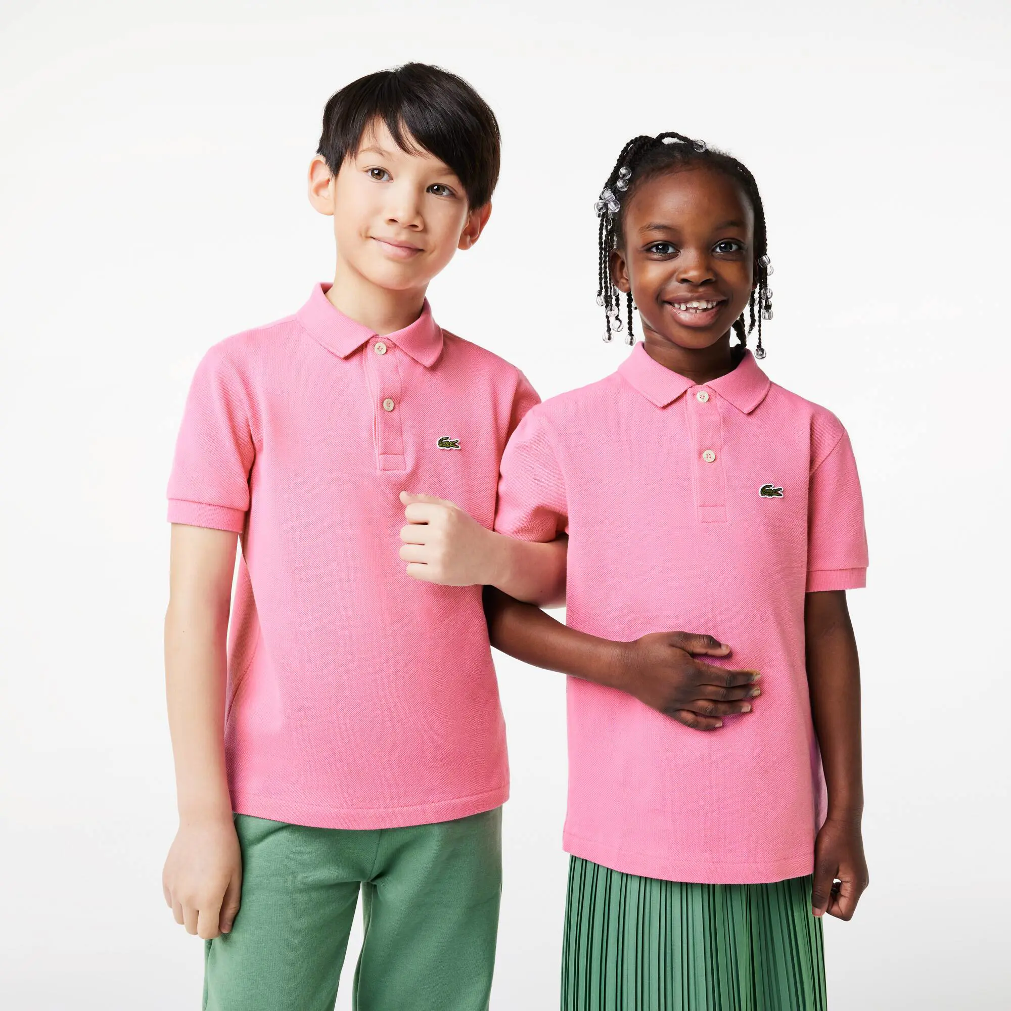 Lacoste Kids' Lacoste Regular Fit Petit Piqué Polo Shirt. 1