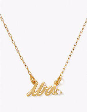 Say Yes Mrs Necklace