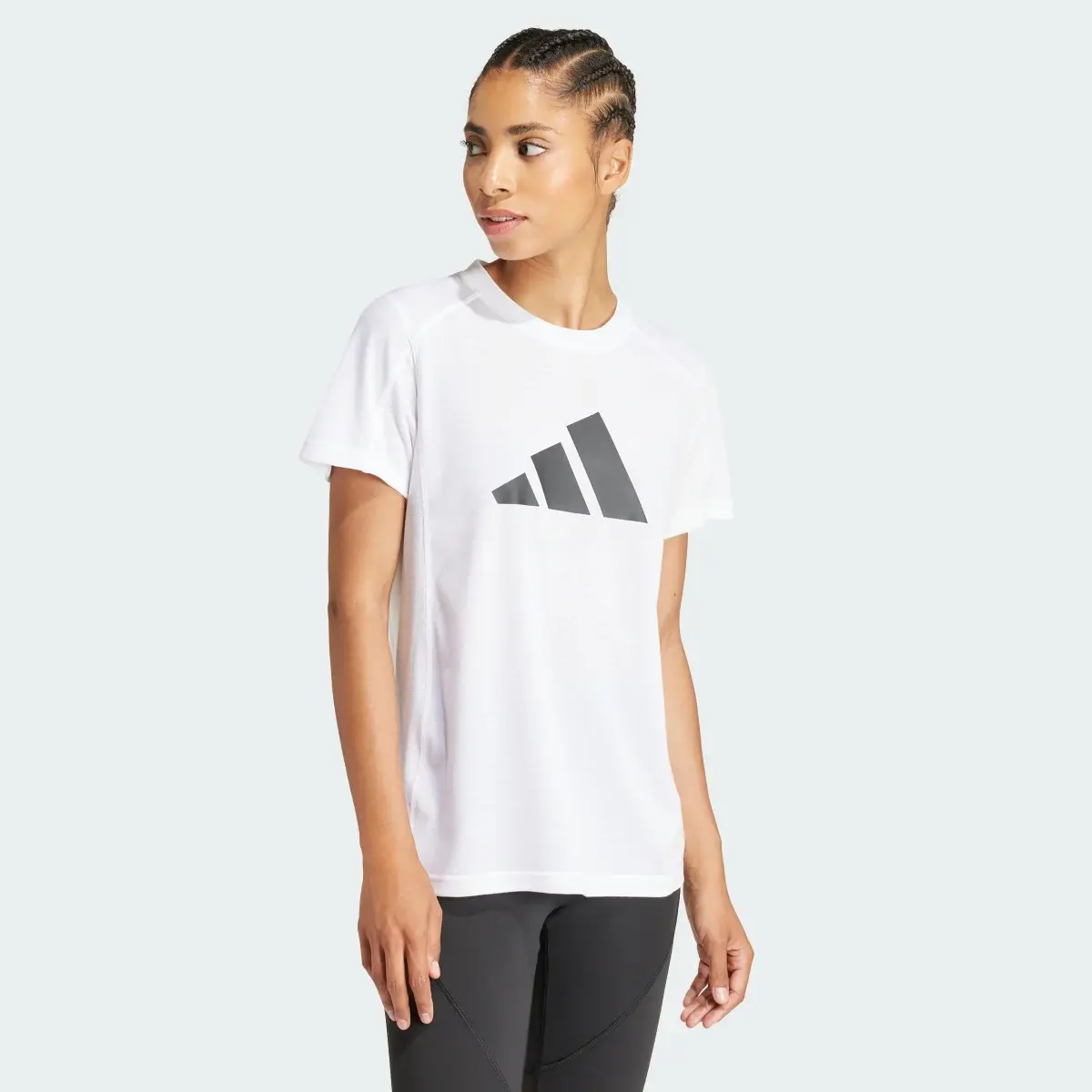 Adidas Playera de Entrenamiento Train Essentials Big Performance Logo. 2