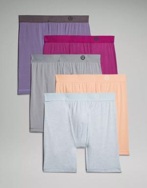 Always In Motion Long Boxer 7" 5 Pack