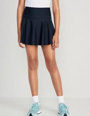 Old Navy High-Waisted PowerSoft Performance Skort for Girls blue