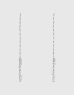 Link to Love chain earrings with 'Gucci' bar