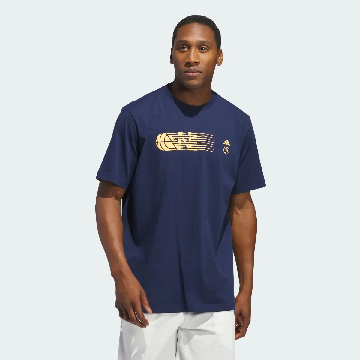 Adidas Worldwide Hoops City Graphic Tee. 2