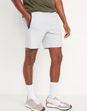 Dynamic Fleece Sweat Shorts --7-inch inseam gray