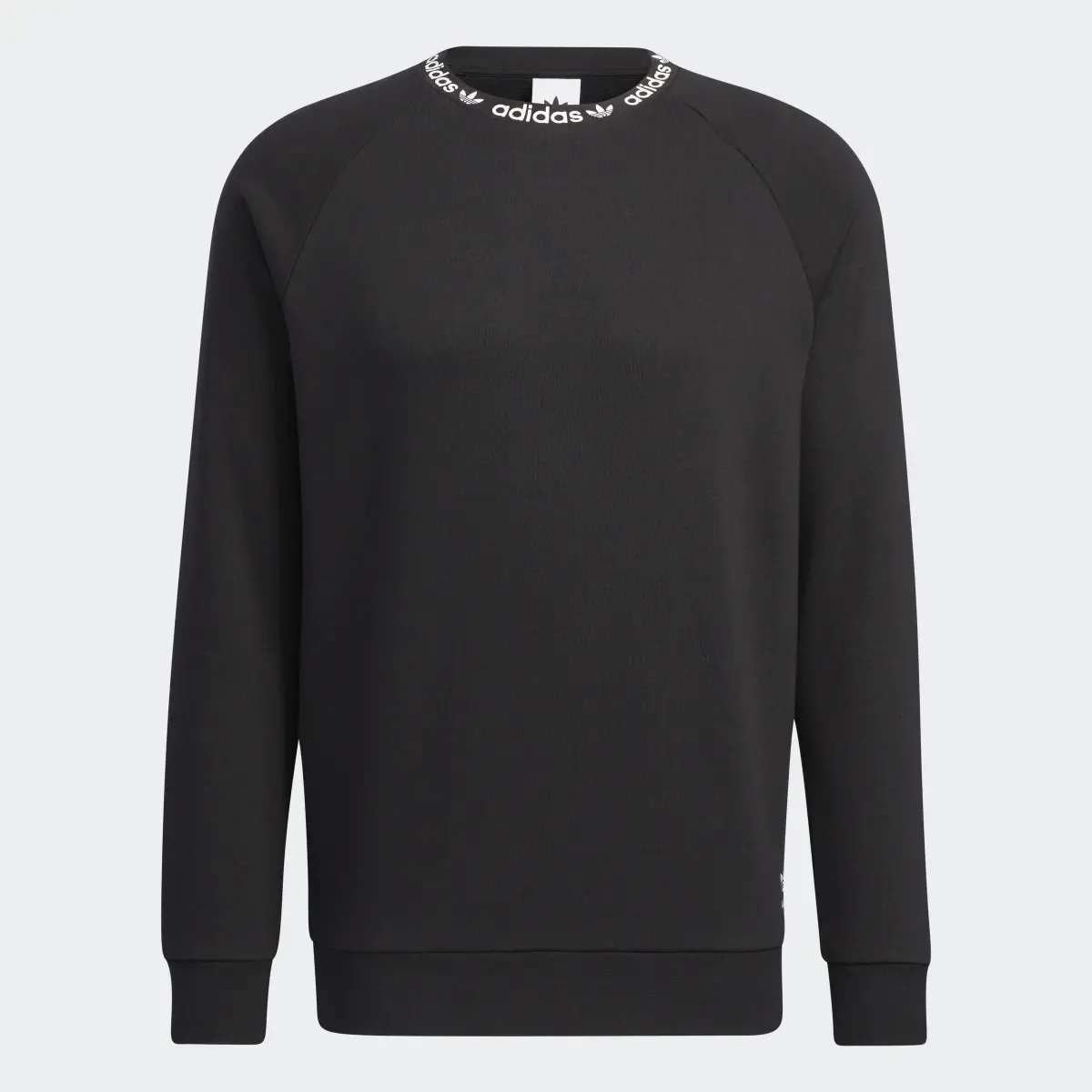 Adidas Linear Fleece Crew Sweatshirt. 1