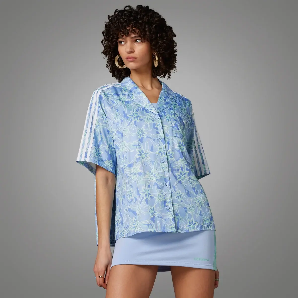 Adidas Island Club Resort Shirt. 3