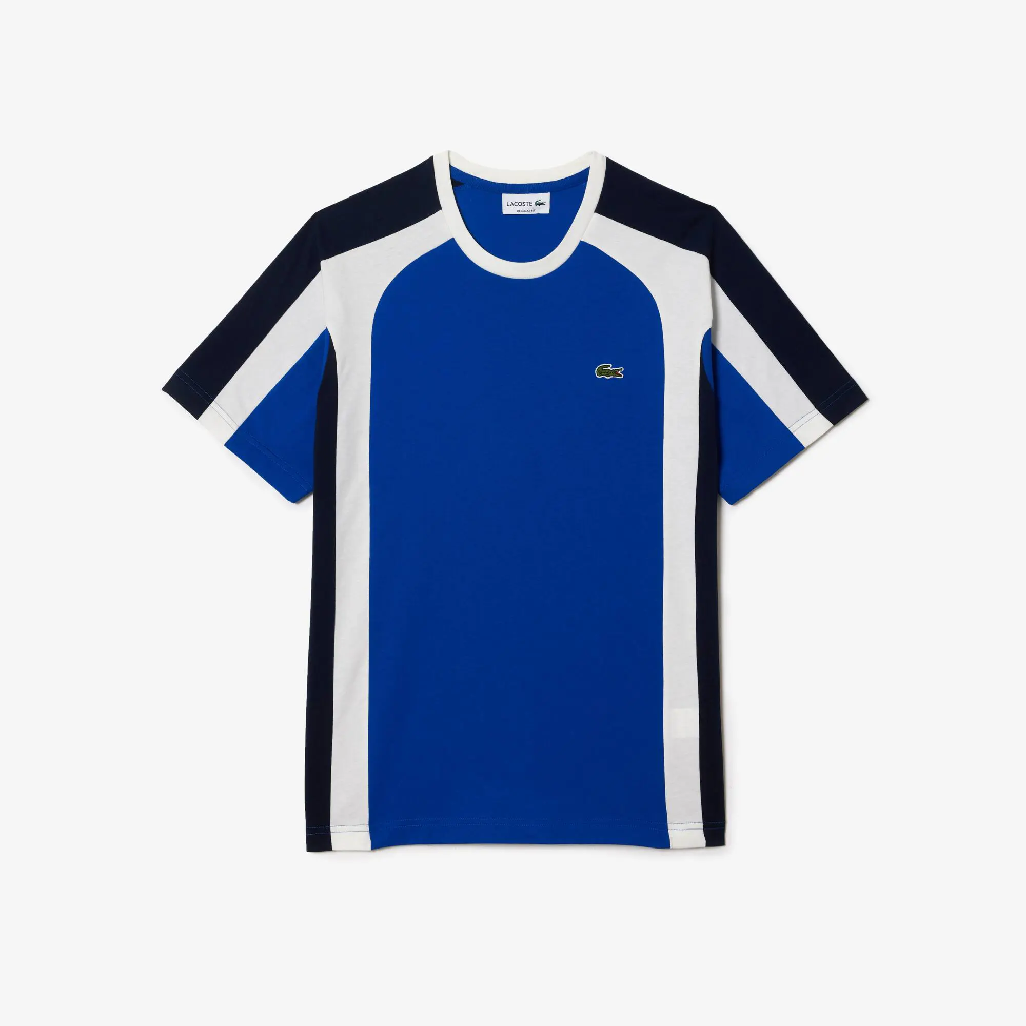 Lacoste Camiseta de hombre Lacoste en punto de algodón color block. 2
