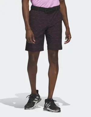 Adidas Textured 9-Inch Golf Shorts