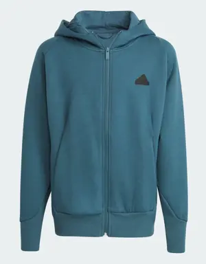 Adidas Z.N.E. Full-Zip Hoodie Kids. 2