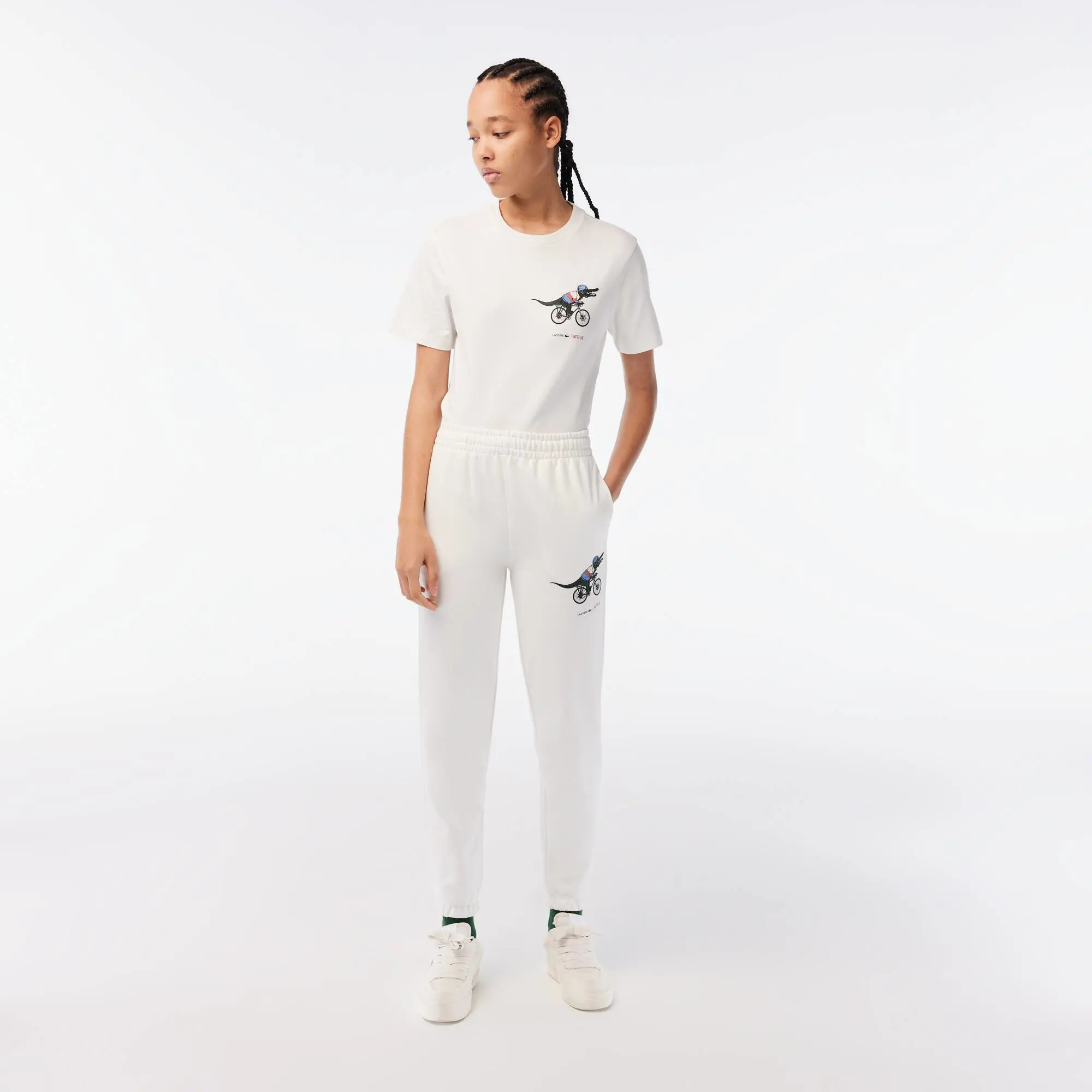 Lacoste Women’s Lacoste x Netflix Super Soft Track Pants. 1