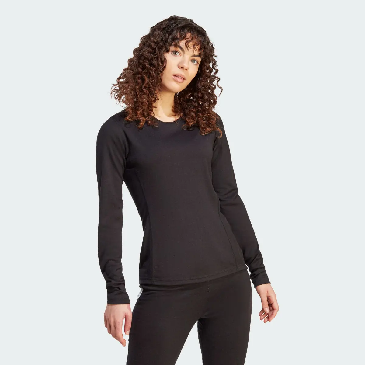 Adidas Terrex Xperior Merino 200 Baselayer Long Sleeve Long-Sleeve Top. 2