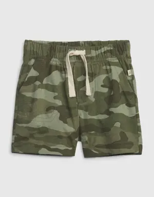 Gap Baby 100% Organic Cotton Mix and Match Pull-On Shorts green