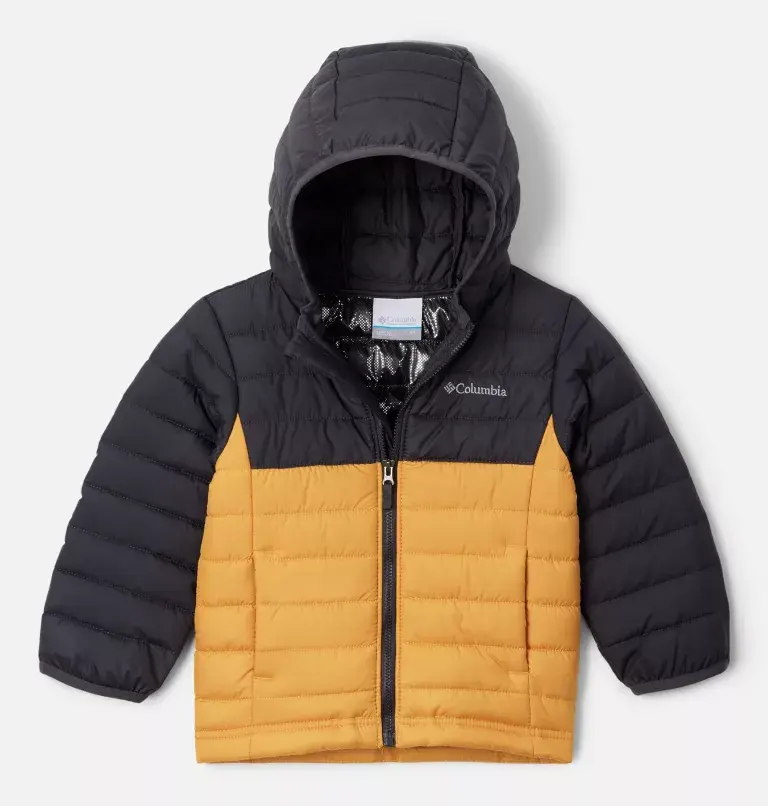 Columbia Boys' Toddler Powder Lite™ Hooded Jacket. 2
