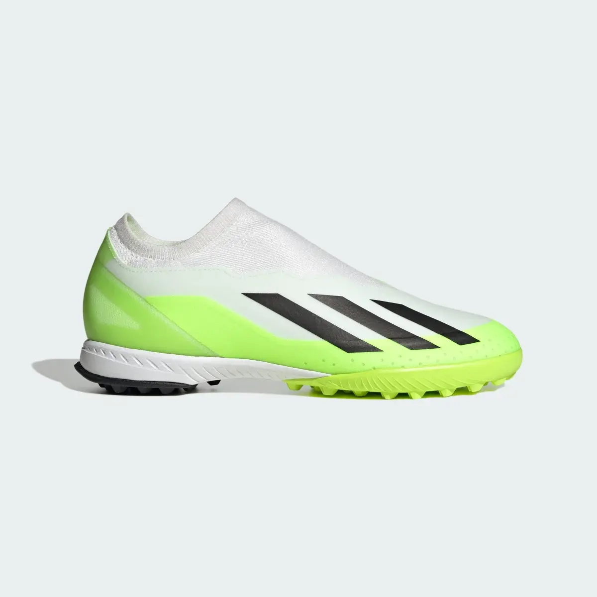 Adidas Zapatilla de fútbol X Crazyfast.3 Laceless moqueta. 2