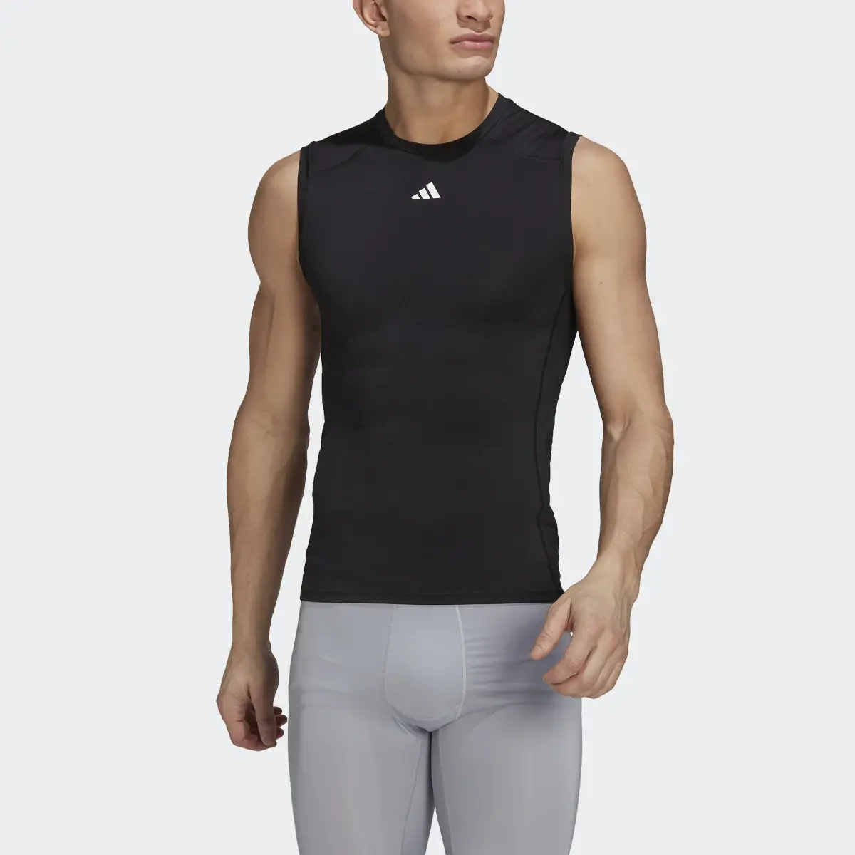 Adidas Techfit Training Sleeveless Tank Top. 1