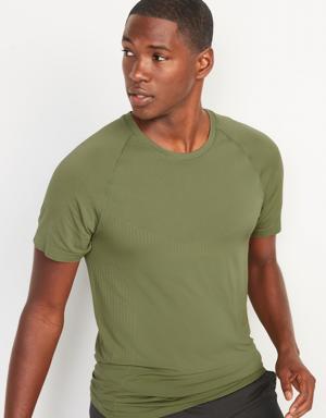 Old Navy Go-Fresh Odor-Control Seamless Performance T-Shirt for Men green